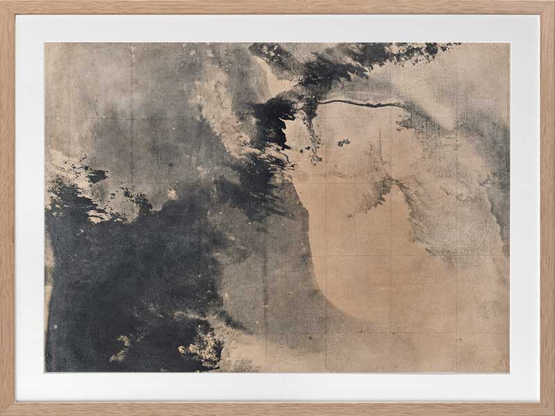 Midnight Tide II Framed Art Print