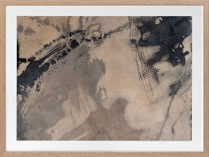 Midnight Tide III Framed Art Print