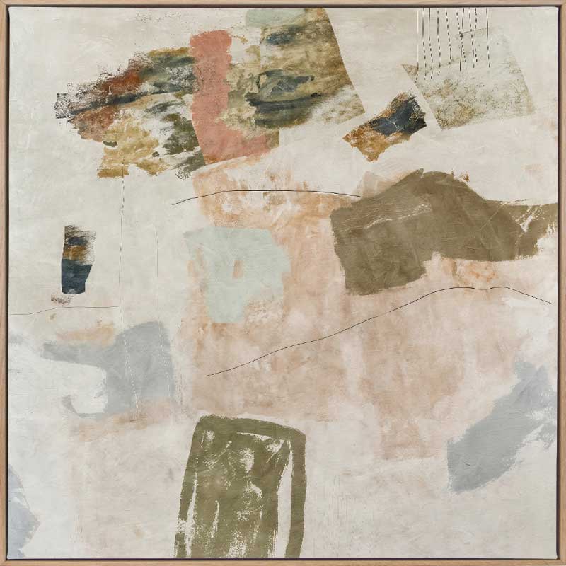 Between the Lines I Canvas Art Print