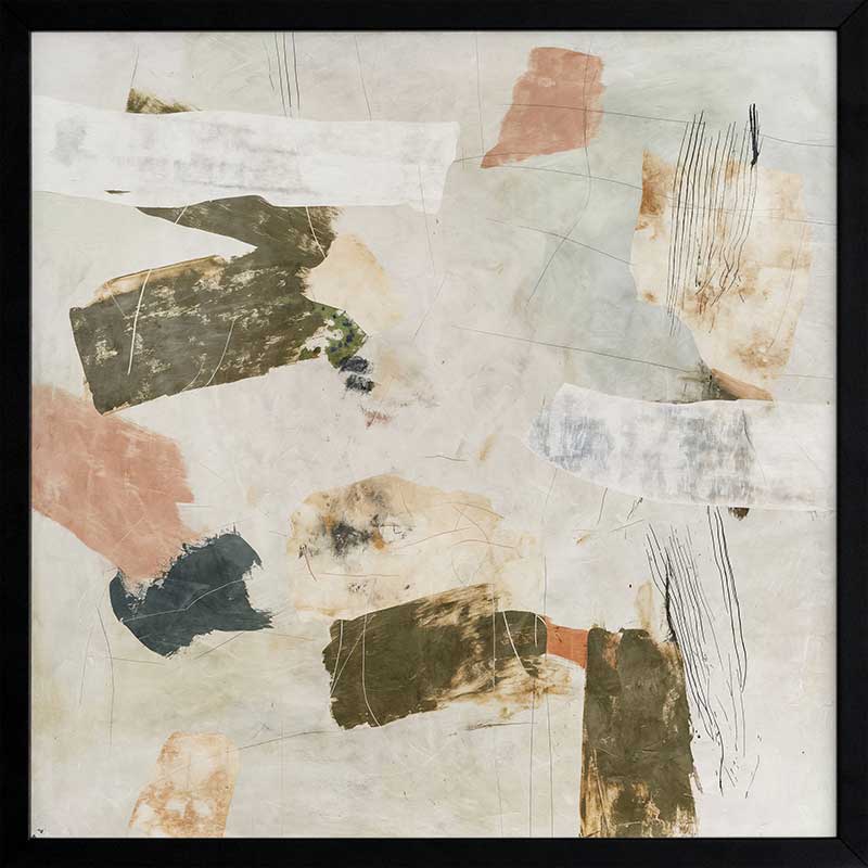 Between the Lines II Framed Art Print