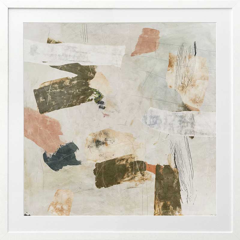 Between the Lines II Framed Art Print