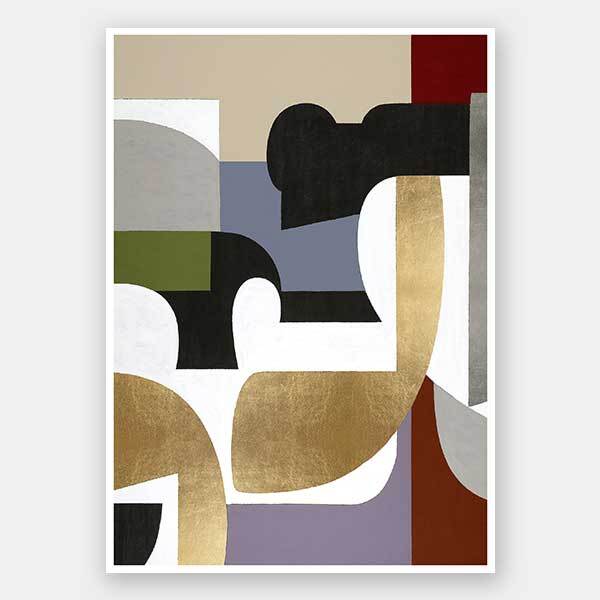 Converging I Unframed Art Print