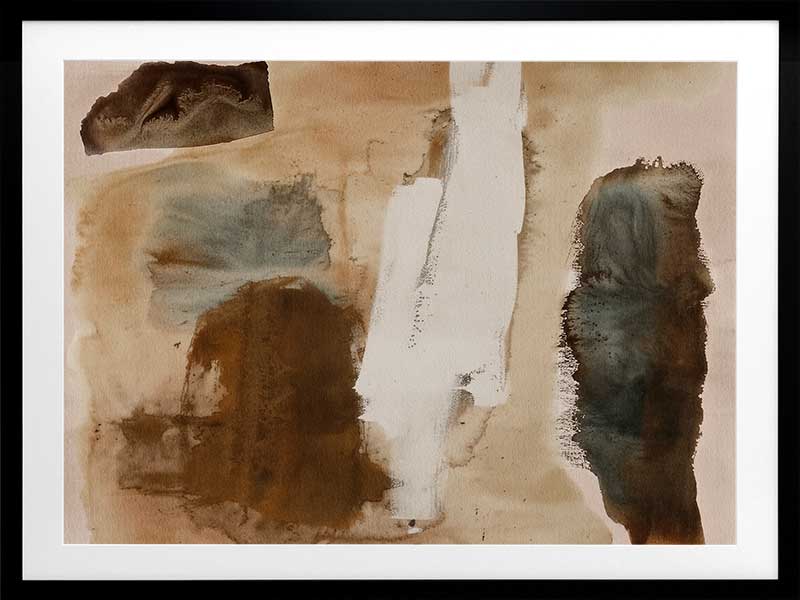 Brushed By Time I Framed Art Print