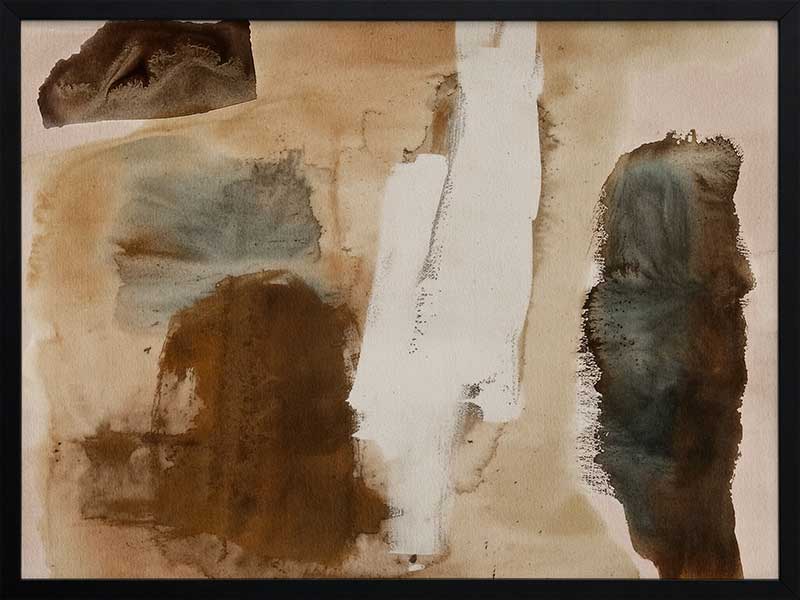 Brushed By Time I Framed Art Print