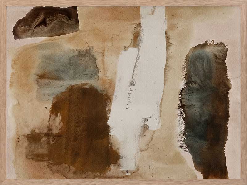 Brushed By Time I Framed Art Print