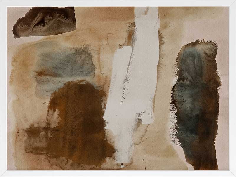 Brushed By Time I Framed Art Print