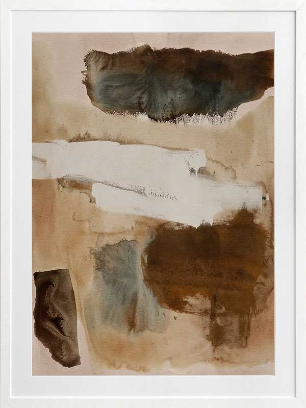 Brushed By Time I Framed Art Print