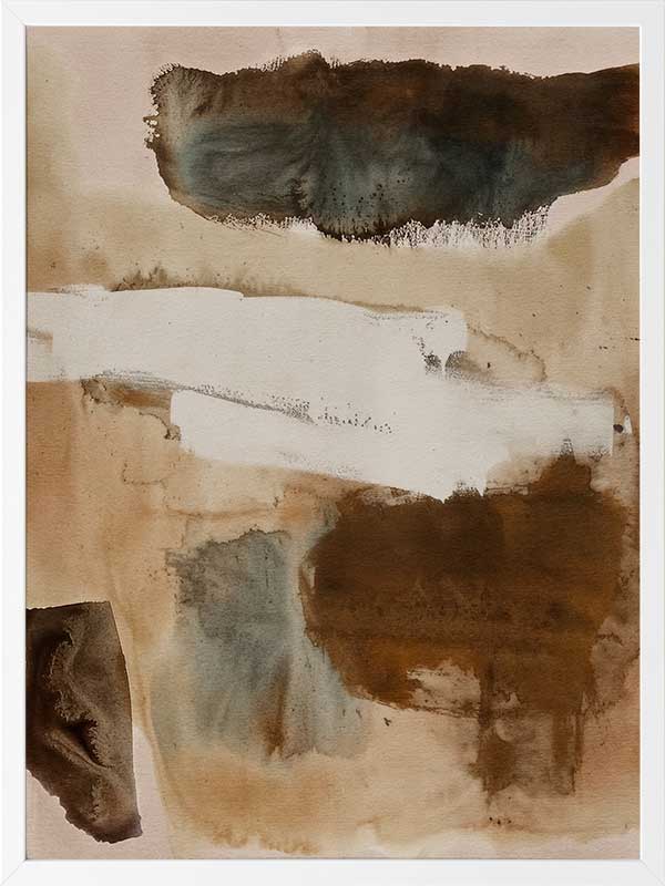 Brushed By Time I Framed Art Print