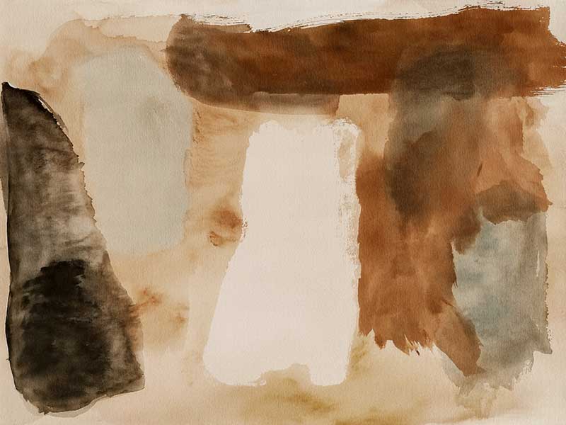 Brushed By Time II Canvas Art Print