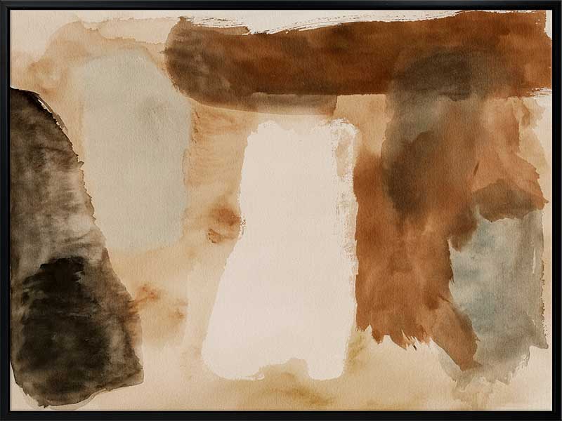 Brushed By Time II Canvas Art Print