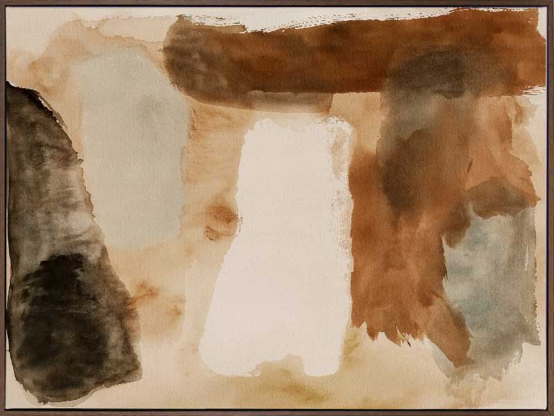 Brushed By Time II Canvas Art Print