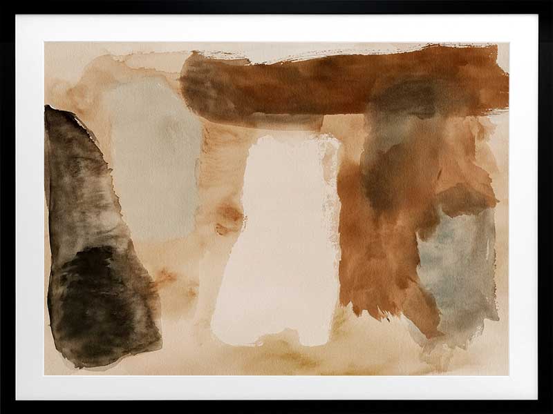 Brushed By Time II Framed Art Print