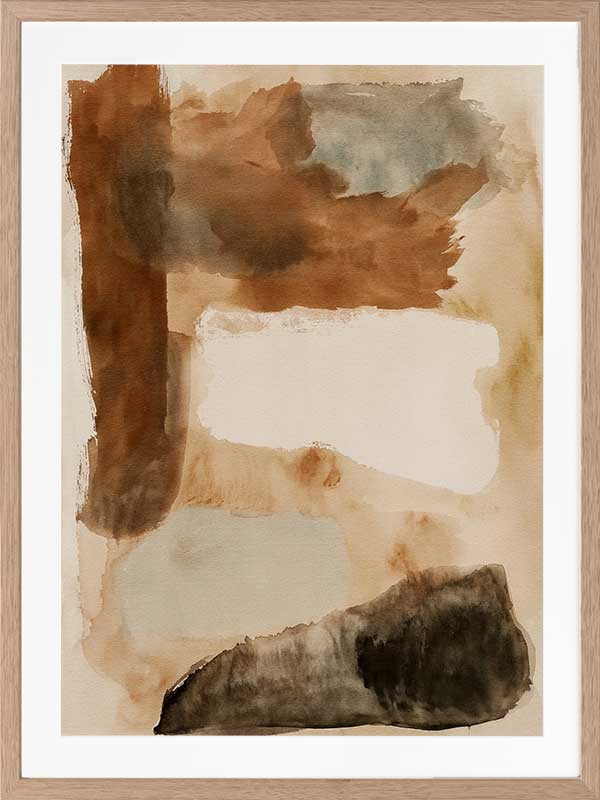 Brushed By Time II Framed Art Print