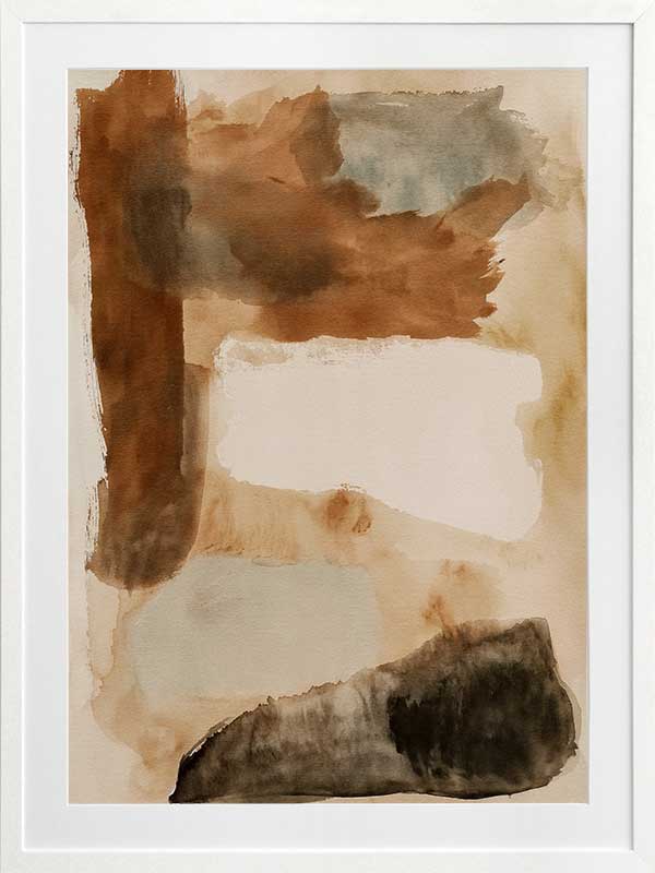 Brushed By Time II Framed Art Print