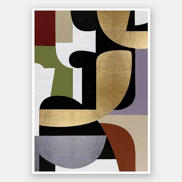 Converging II Unframed Art Print