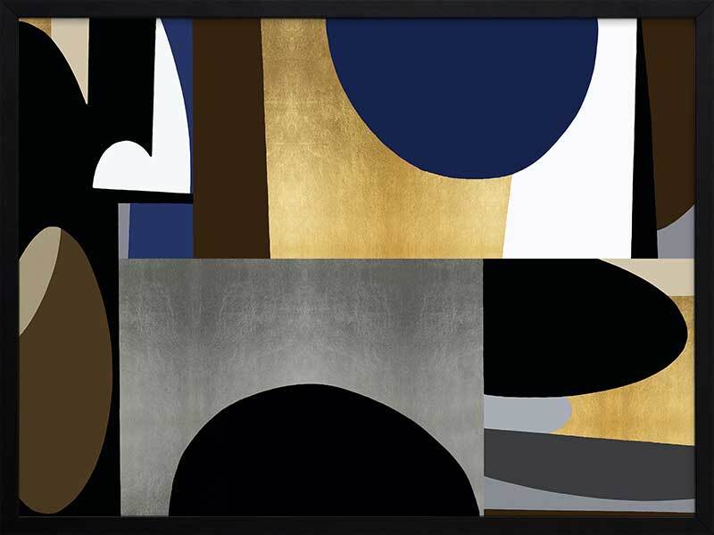 Midnight Movement II Framed Art Print