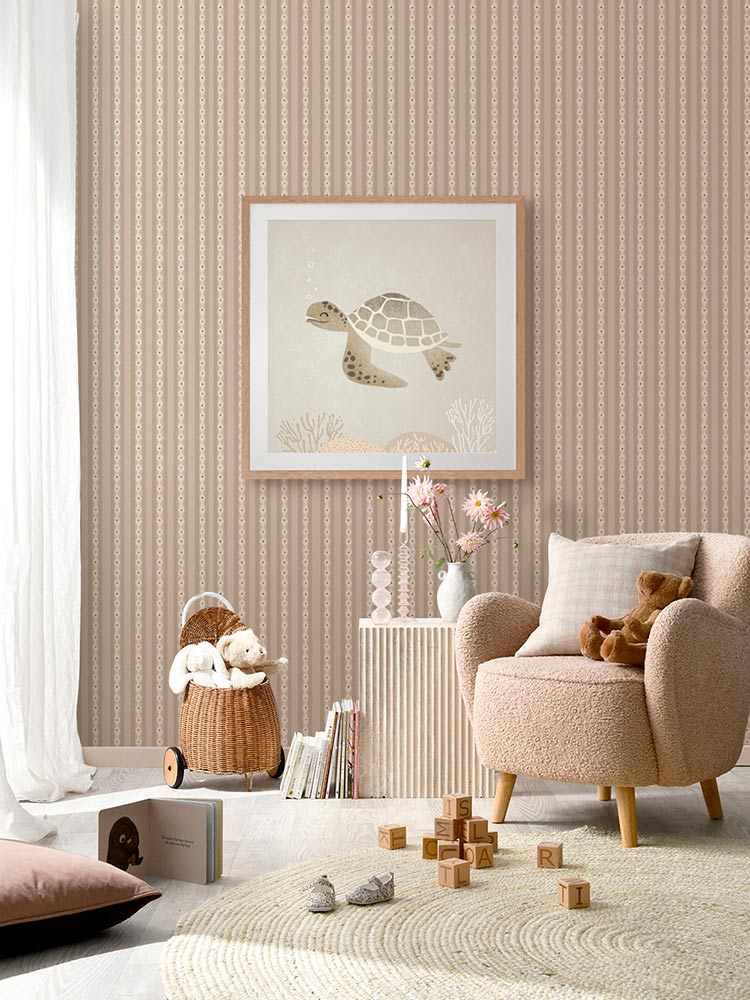 Turtle Swims Framed Art Print | Lifestyle