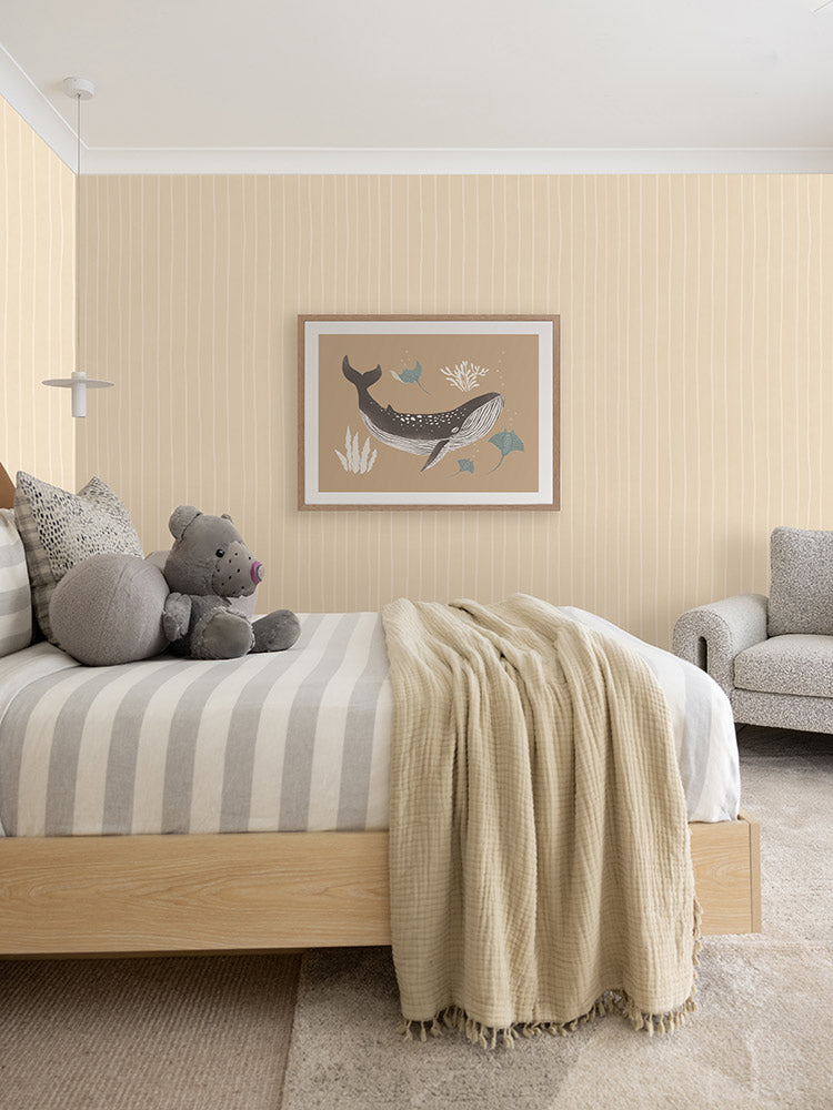 Whale Song Framed Art Print | Lifestyle