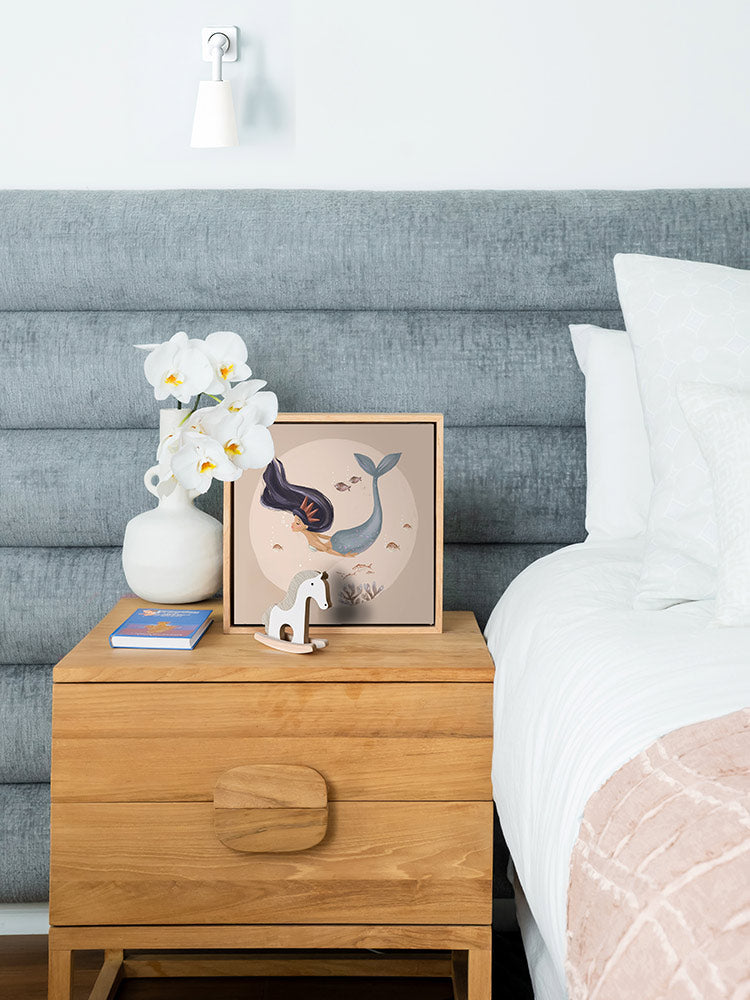 Mermaid Princess Canvas Art Print | Lifestyle