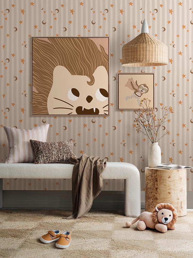 Lion Roar Canvas Art Print | Lifestyle