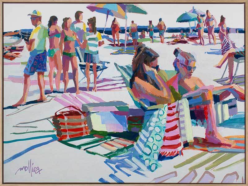 Beach Party Canvas Art Print