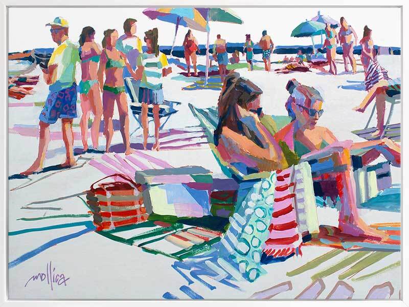 Beach Party Canvas Art Print