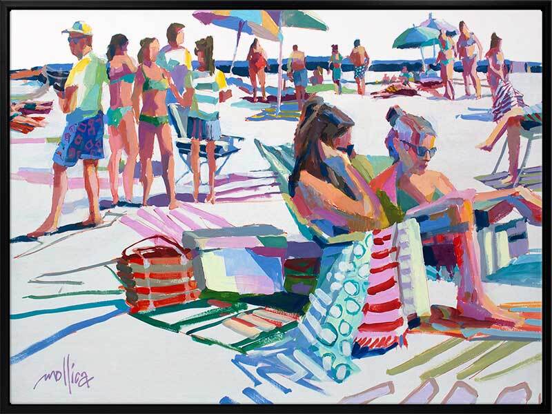 Beach Party Canvas Art Print