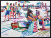 Beach Party Canvas Art Print