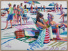 Beach Party Canvas Art Print