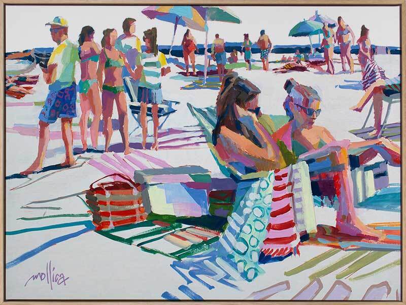 Beach Party Canvas Art Print