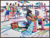 Beach Party Canvas Art Print