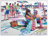 Beach Party Canvas Art Print