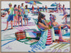 Beach Party Canvas Art Print