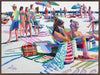 Beach Party Canvas Art Print