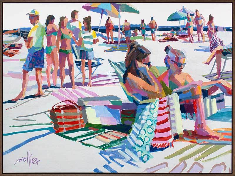 Beach Party Canvas Art Print