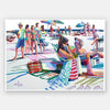 Beach Party Unframed Art Print