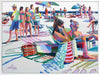 Beach Party Canvas Art Print