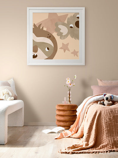 Starlight Buddies Framed Art Print | Lifestyle