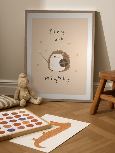 Tiny But Mighty Framed Art Print | Lifestyle