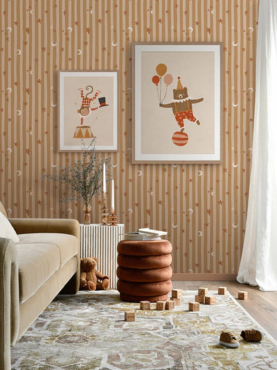 Mister Bear’s Circus Framed Art Print | Lifestyle