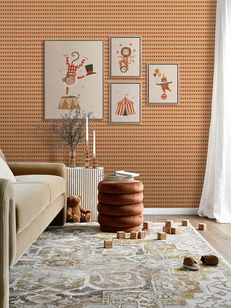 Monkey Twirls Canvas Art Print | Lifestyle