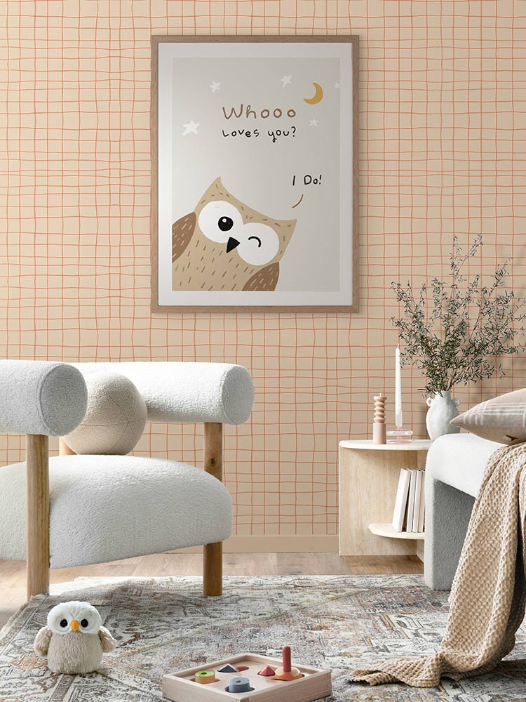 Whooo Loves You? I Do! Framed Art Print | Lifestyle