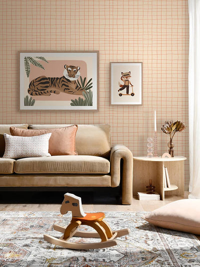 Tiger Afternoon Framed Art Print | Lifestyle