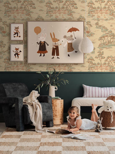 Woodland Parade Canvas Art Print | Lifestyle