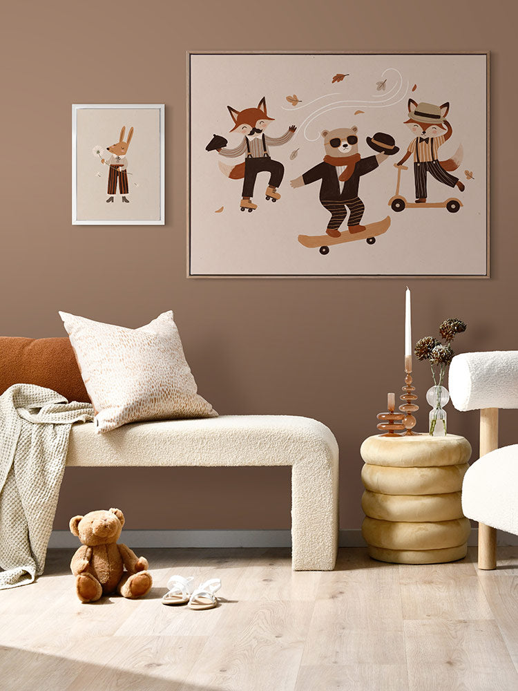 Rock Around the Clock Canvas Art Print | Lifestyle