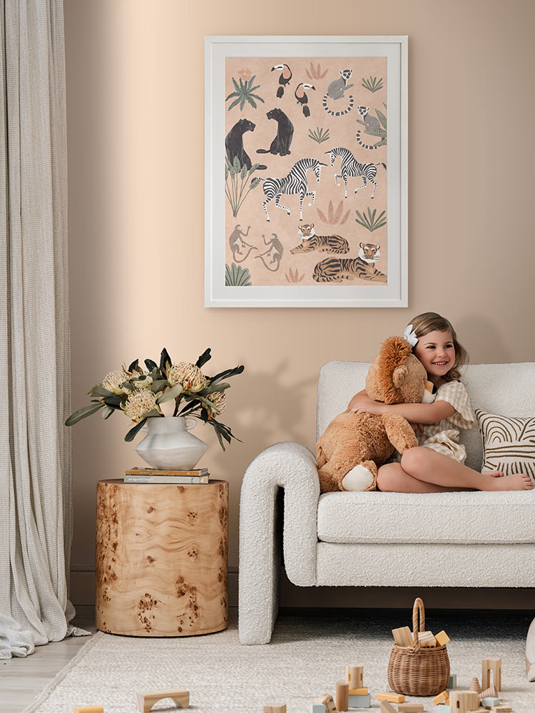 The Jungle Tails Framed Art Print | Lifestyle