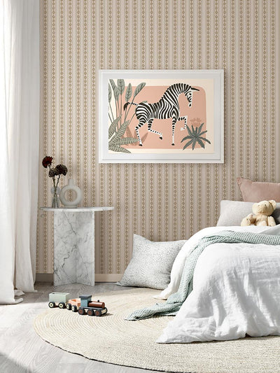 Zebra Crossing Framed Art Print | Lifestyle