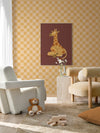 Gerald the Giraffe Canvas Art Print | Lifestyle