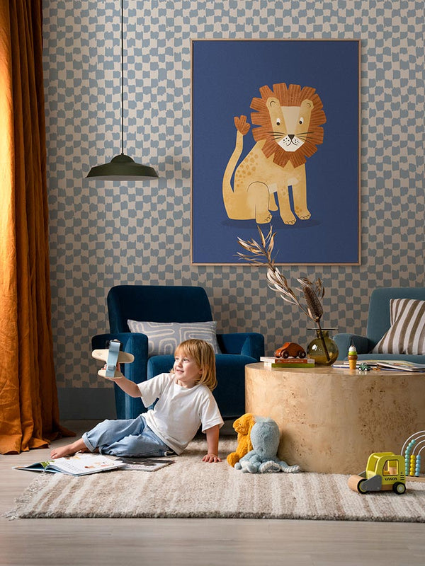 Leo the Lion Canvas Art Print | Lifestyle