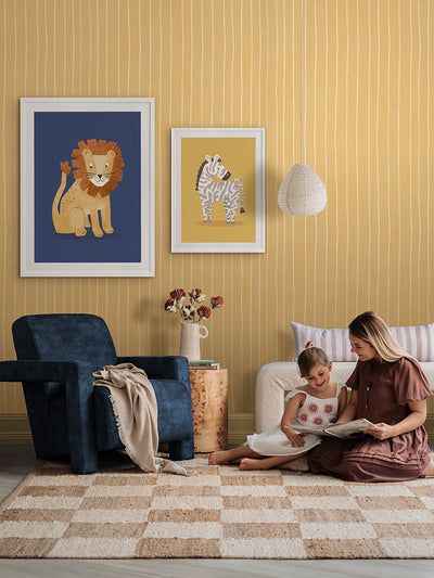 Leo the Lion Framed Art Print | Lifestyle
